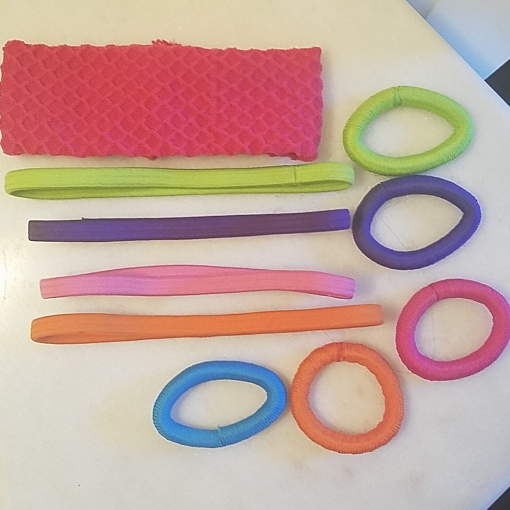 NWOT Bright color headbands